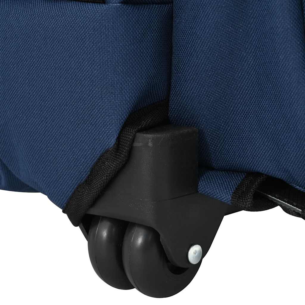 Carrello per animali domestici 3 in 1 Design Blu 48x32x57 cm Tessuto Oxford - homemem39