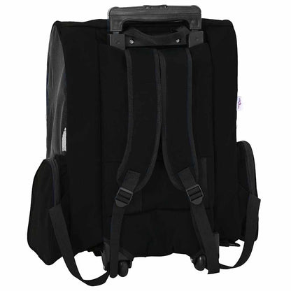 Carrello per Animali 3 in 1 Design Nero 48x32x57 cm Tessuto Oxford - homemem39