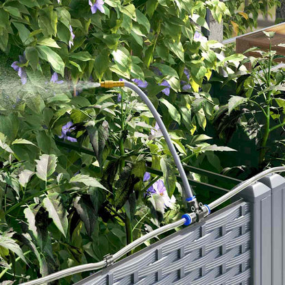 Vasi da giardino Grigio chiaro 80 x 80 x 142 cm Acciaio