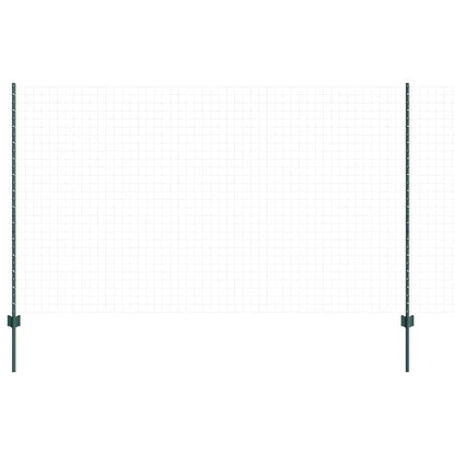 Palo per recinzione interrato 5 pcs Verde 180 cm