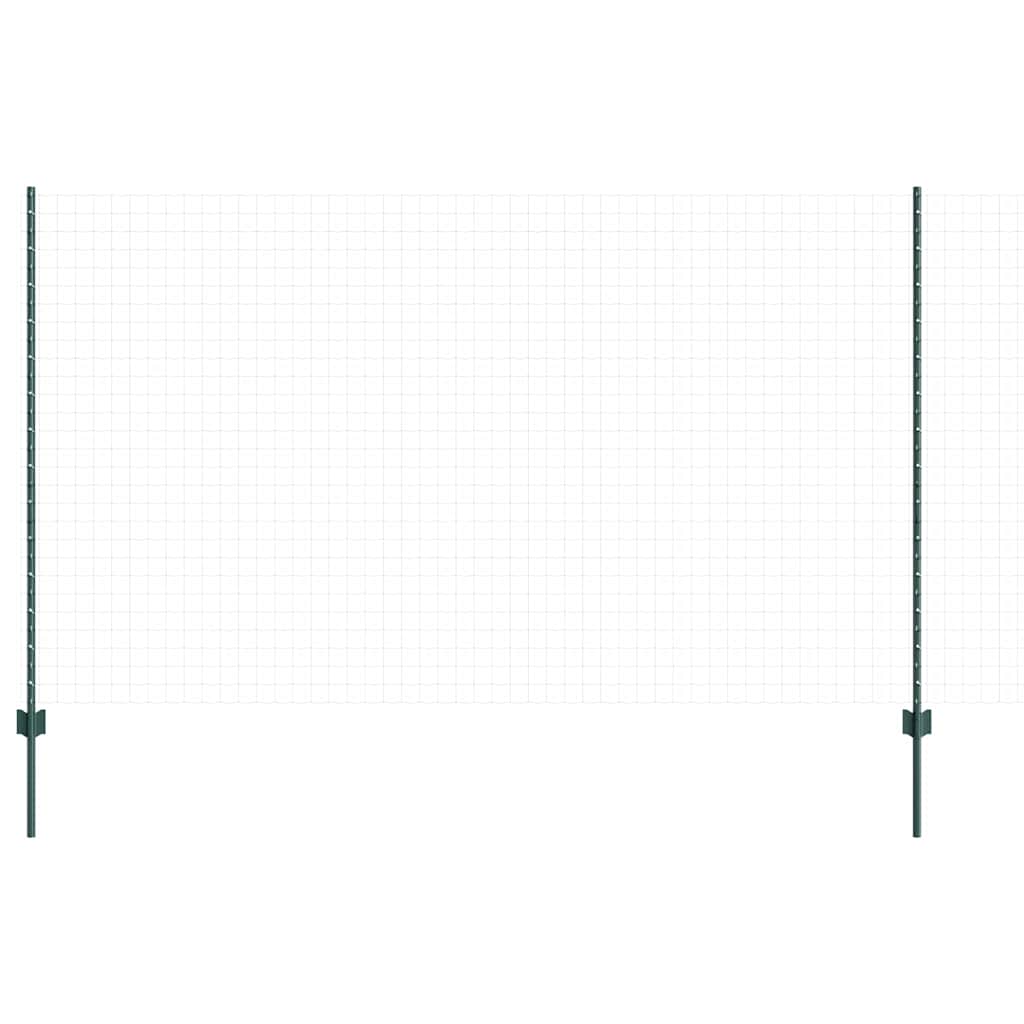 Palo per recinzione interrato 11 pcs Verde 180 cm
