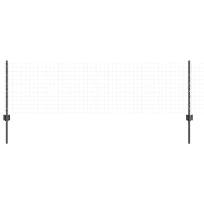 Palo della recinzione 11 pcs Grigio 60 cm Acciaio | homemem39
