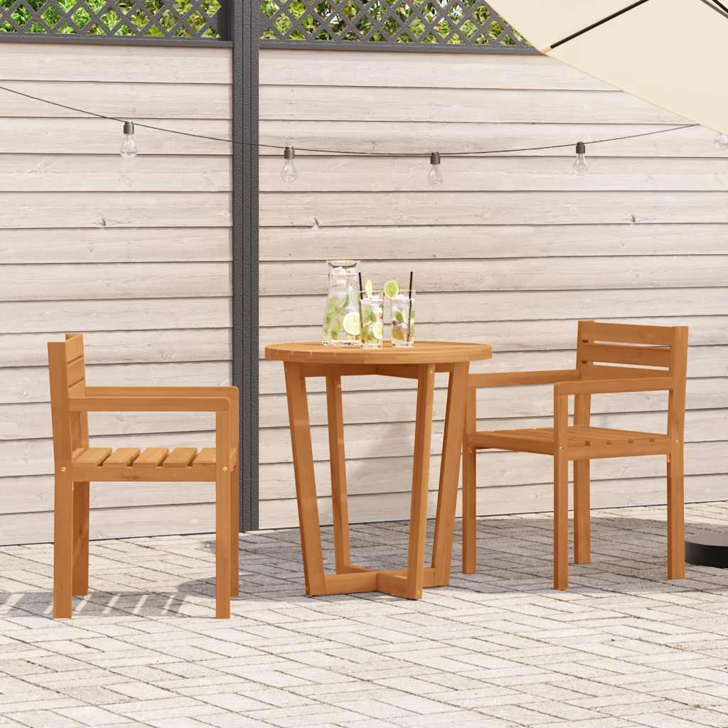 Set da pranzo da giardino a 3 pz in Legno Massello di Acacia | homemem39
