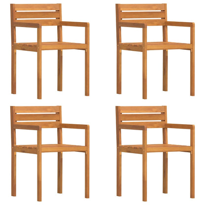 Set da pranzo da giardino da 5 pz in Legno Massello di Acacia | homemem39