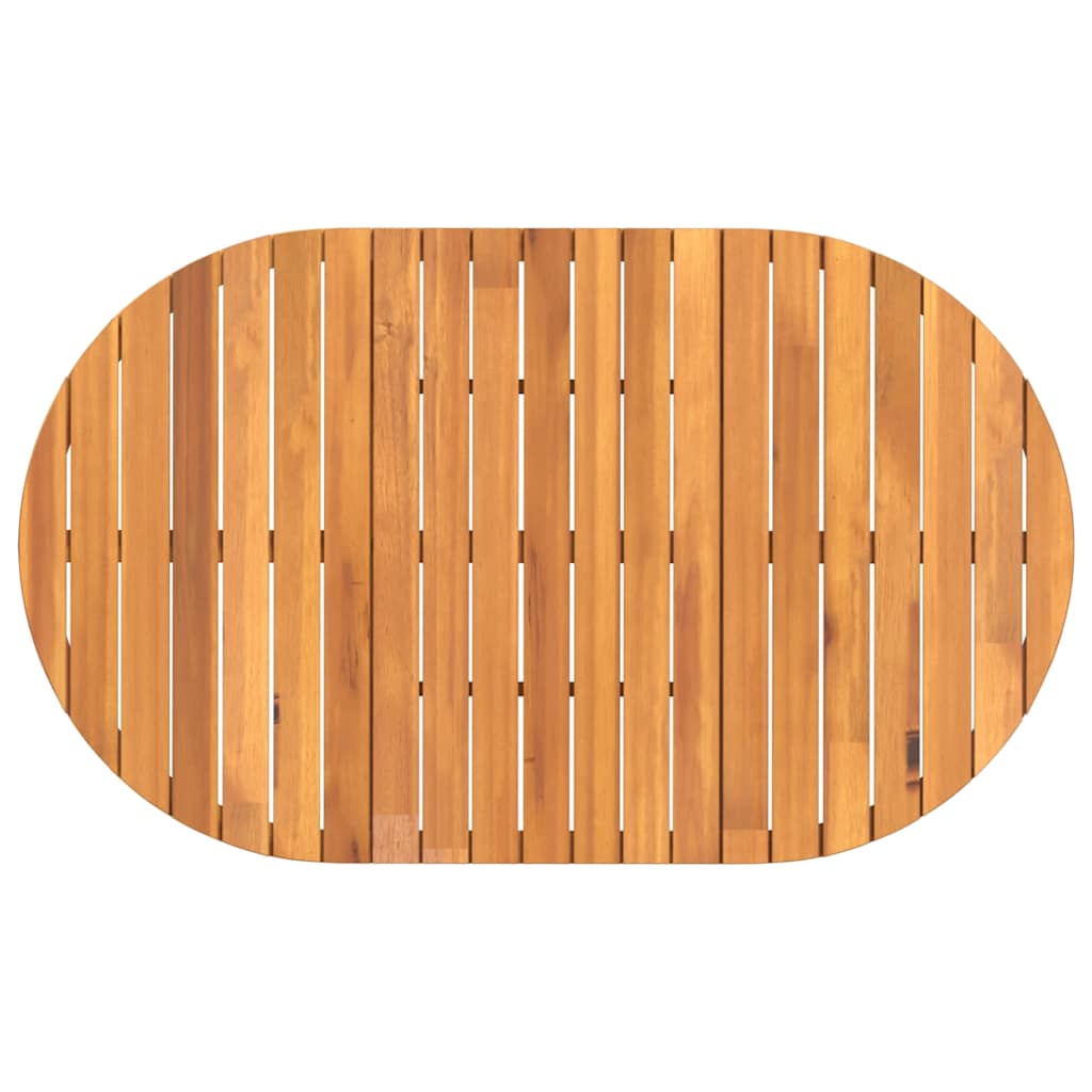 Set da pranzo da giardino da 5 pz in Legno Massello di Acacia | homemem39