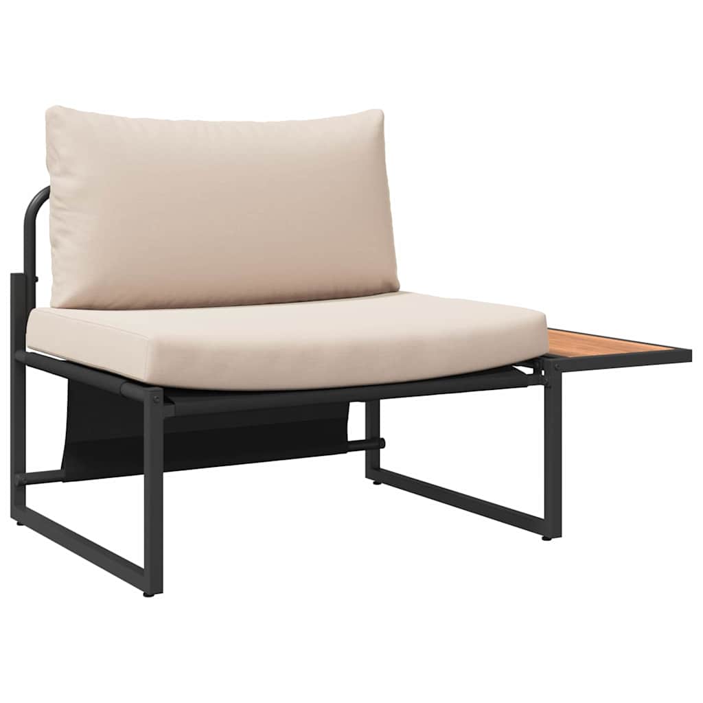 Set da Pranzo per Giardino 2 pcs Talpa Acciaio - homemem39