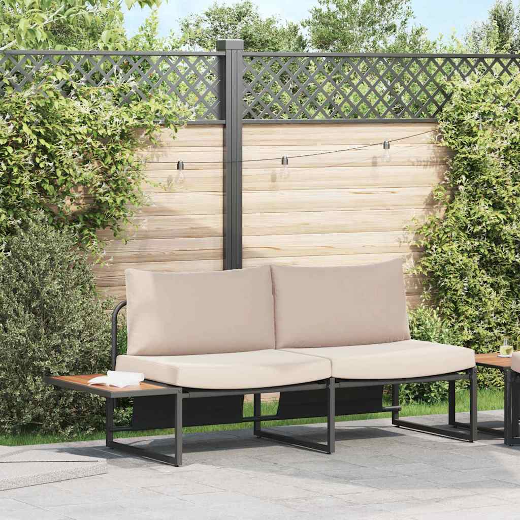 Divano da giardino Talpa 200,5 x 70 x 85,5 cm Acciaio