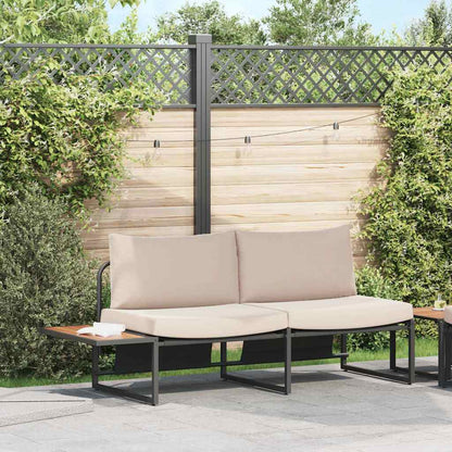 Divano da giardino Talpa 200,5 x 70 x 85,5 cm Acciaio