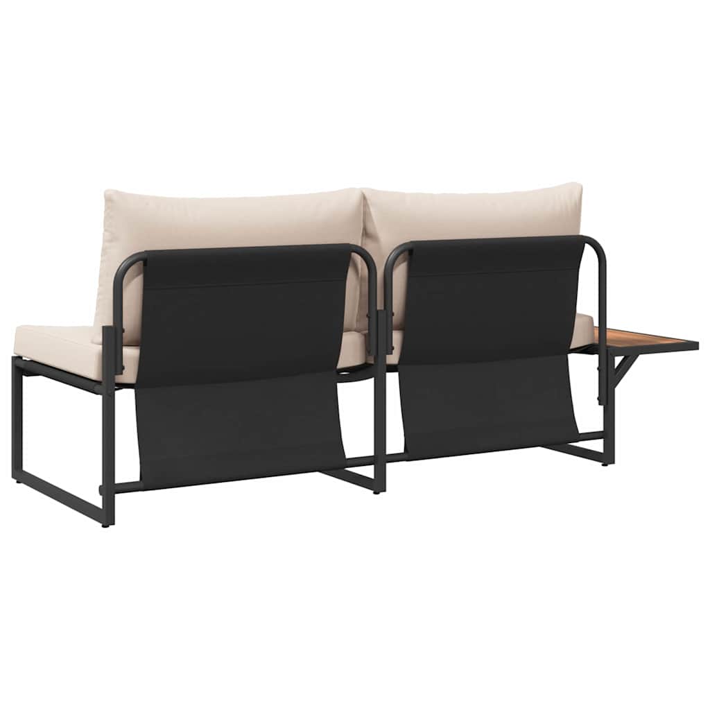 Divano da giardino Talpa 200,5 x 70 x 85,5 cm Acciaio | homemem39