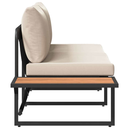 Divano da giardino Talpa 200,5 x 70 x 85,5 cm Acciaio | homemem39