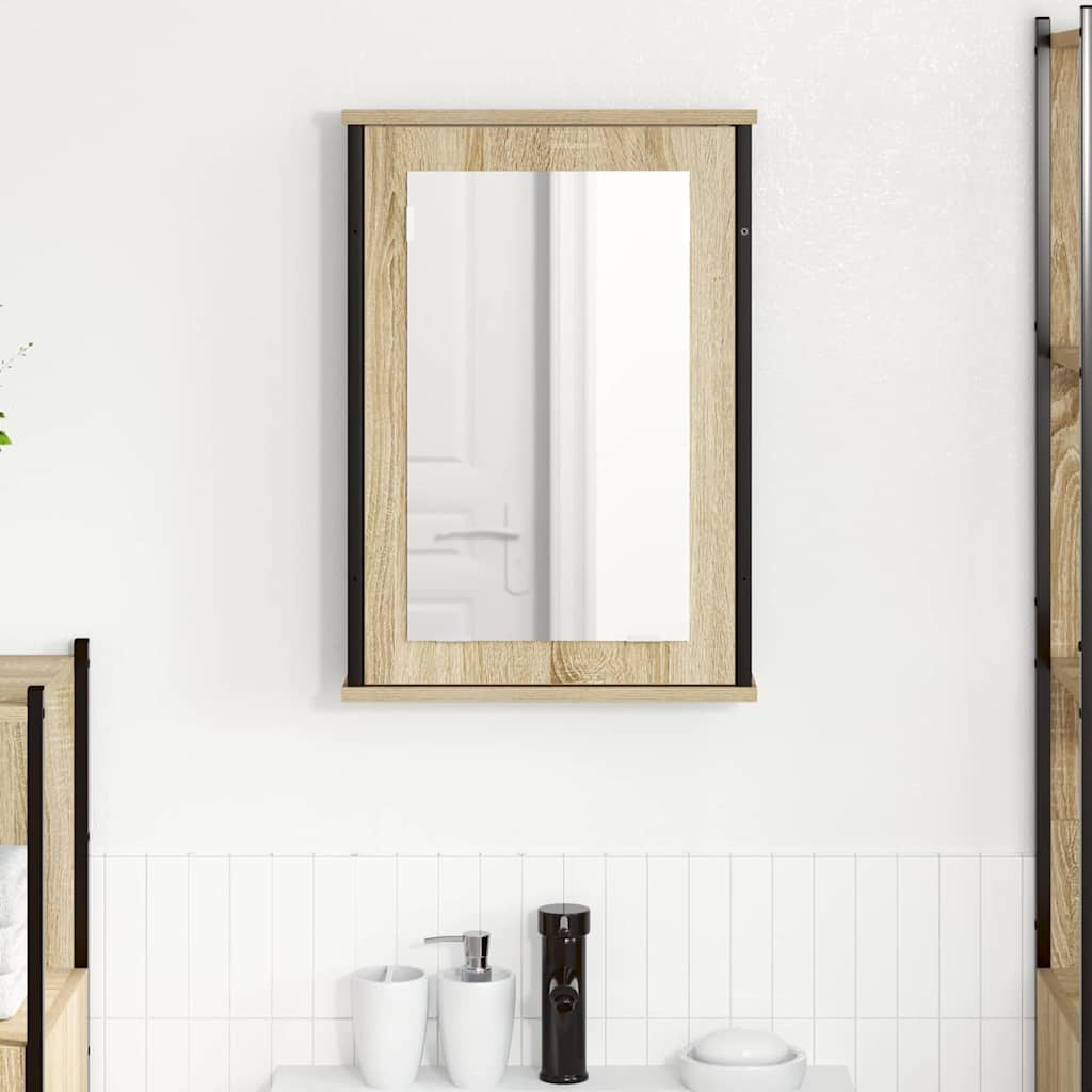 Mobiletto per specchio Rovere Sonoma 42 x 12 x 60 cm | homemem39