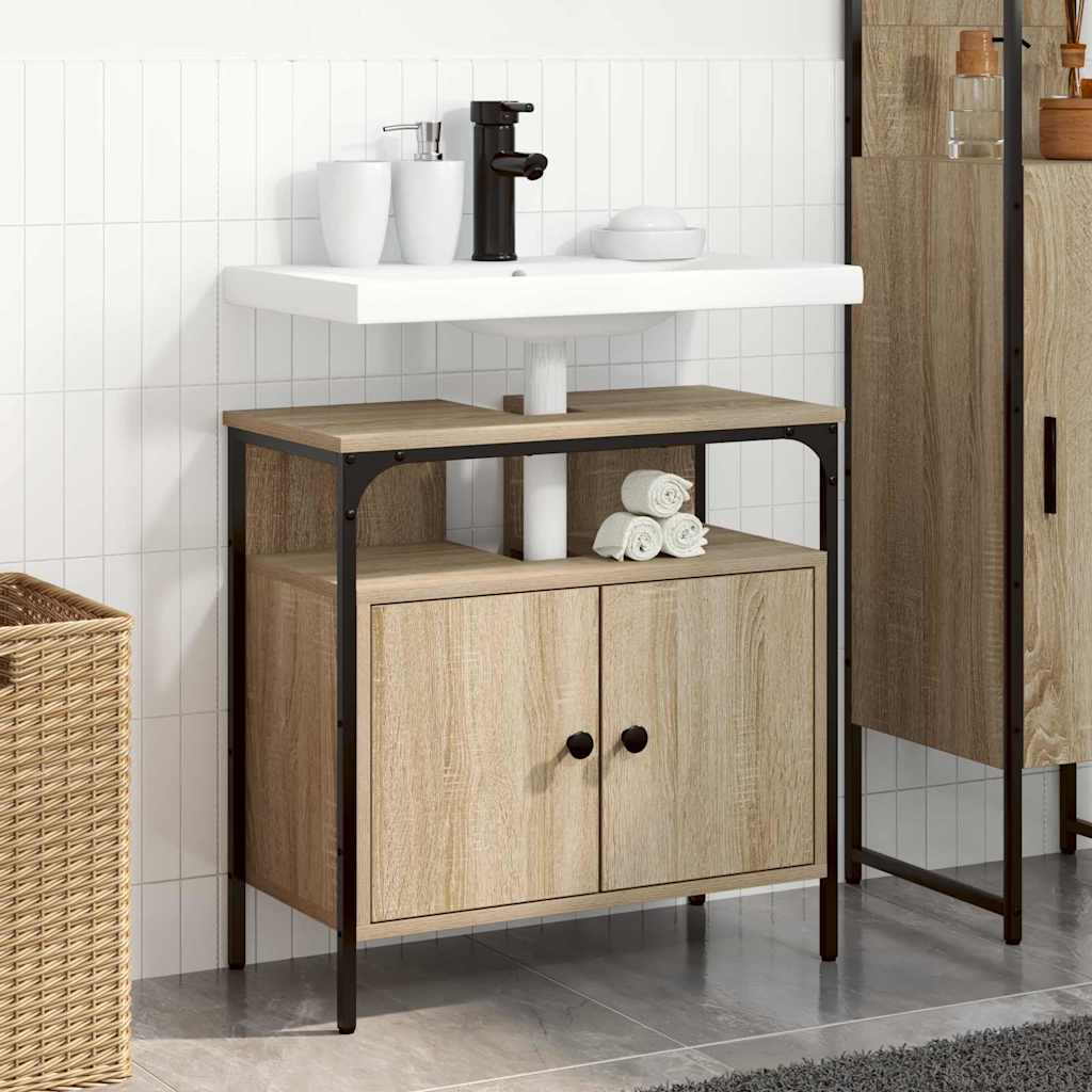 Mobile da Bagno Beige 60 x 30 x 60 cm Legno ingegnerizzato | homemem39
