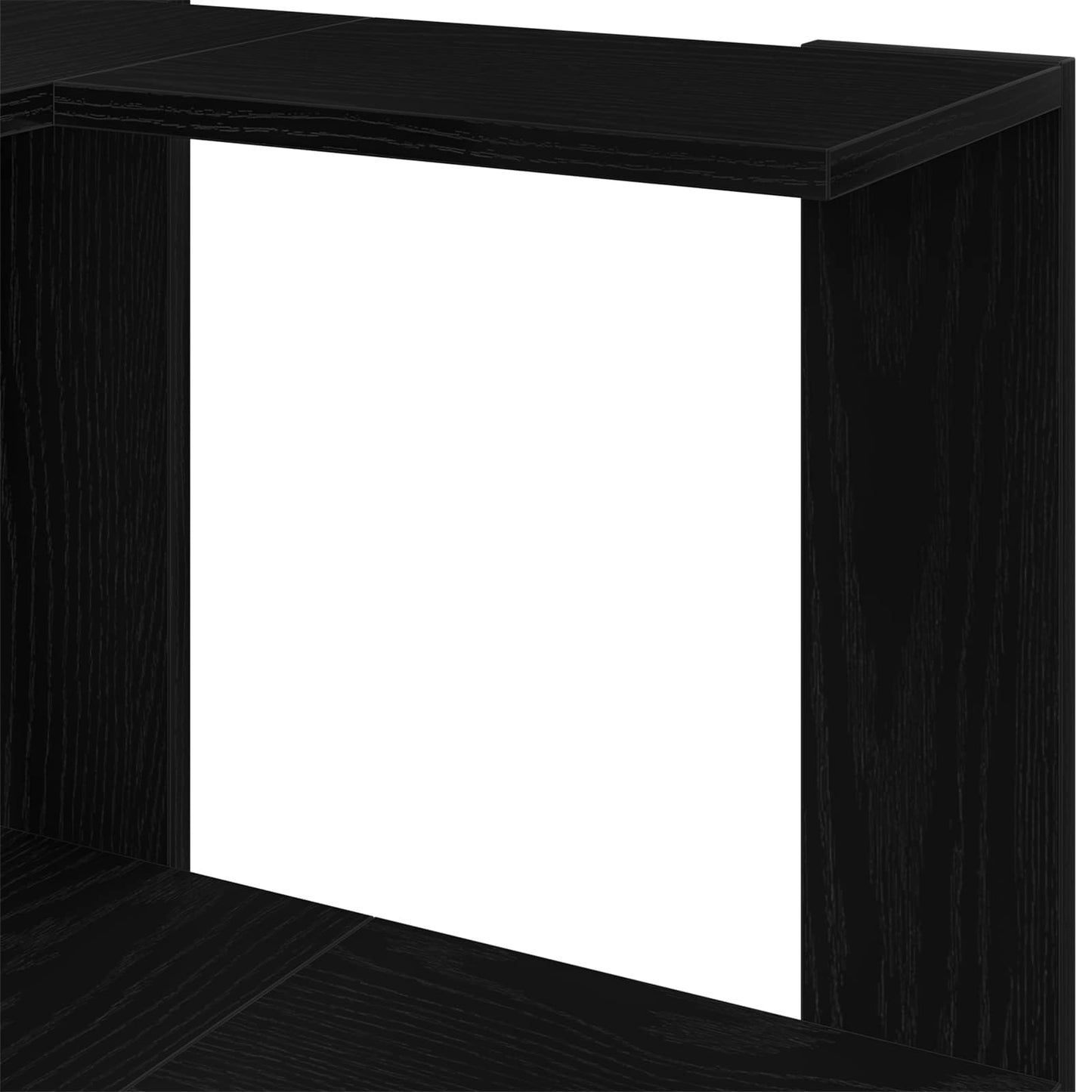 Libreria Rovere Nero 50 x 50 x 179 cm