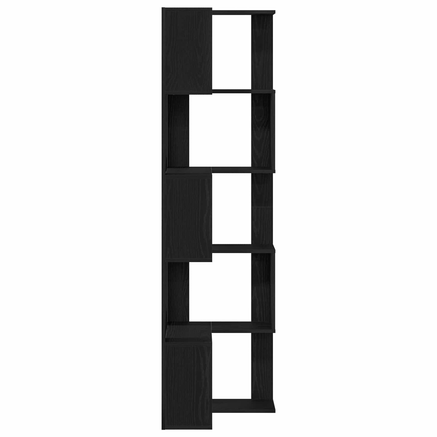 Libreria Rovere Nero 50 x 50 x 179 cm