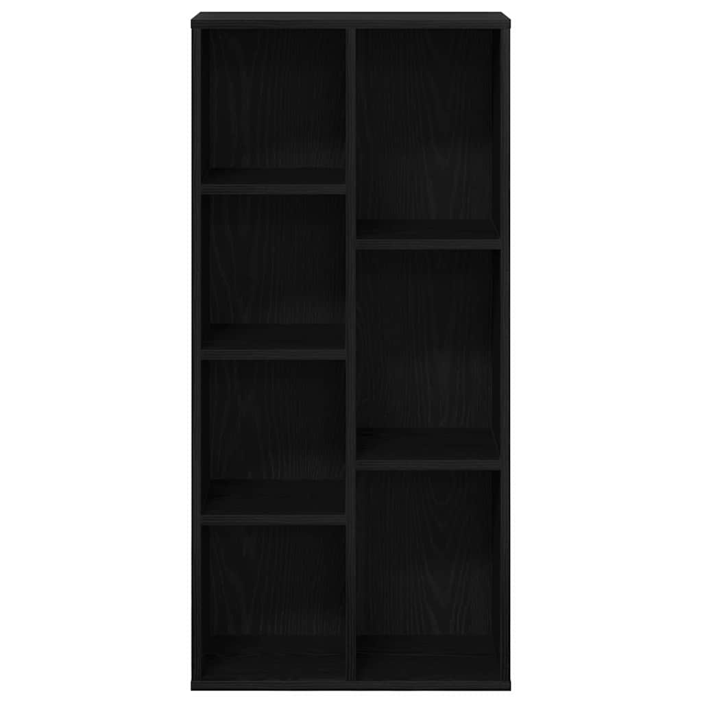 Libreria Rovere nero 50 x 25 x 105 cm Legno multistrato