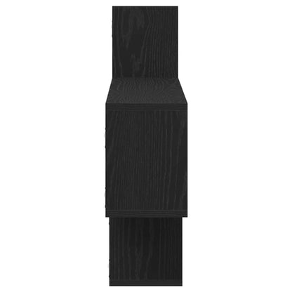 Mensola a Parete Rovere Nero 167,5x18x68 cm in Truciolato | homemem39