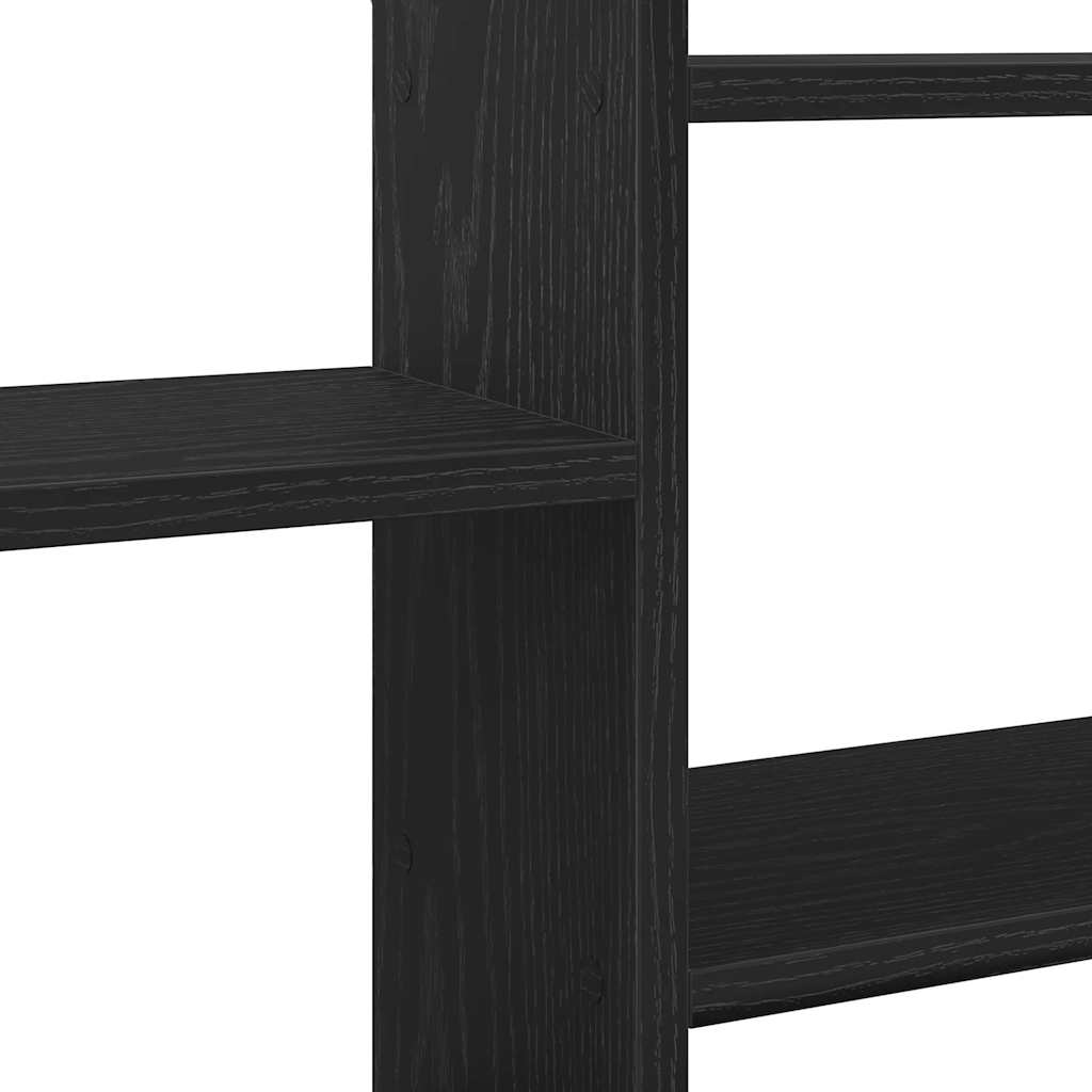 Mensola a Parete Rovere Nero 167,5x18x68 cm in Truciolato | homemem39