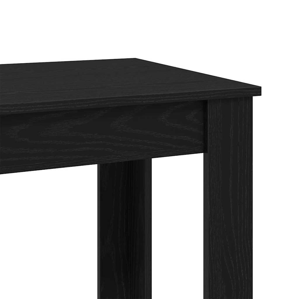 Tavolo da bar Rovere Nero 102 x 50 x 103.5 cm Legno multistrato