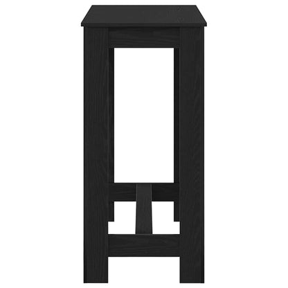 Tavolo da bar Rovere Nero 102 x 50 x 103.5 cm Legno multistrato