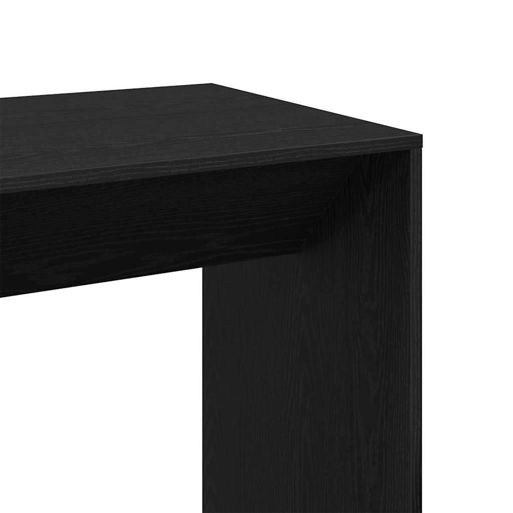 Tavolo da bar Rovere Nero 51 x 50 x 103,5 cm Legno multistrato | homemem39