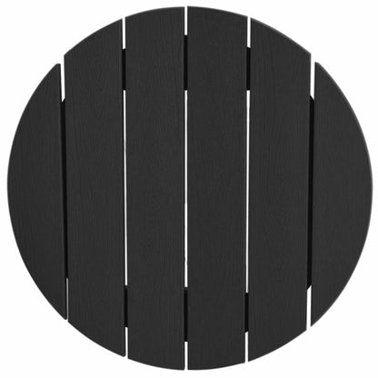 Tavolo da bar Nero 55 x 55 x 107 cm HDPE