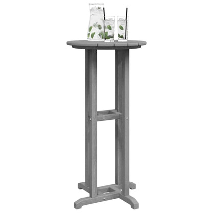 Tavolo da bar Grigio chiaro 55 x 55 x 107 cm HDPE