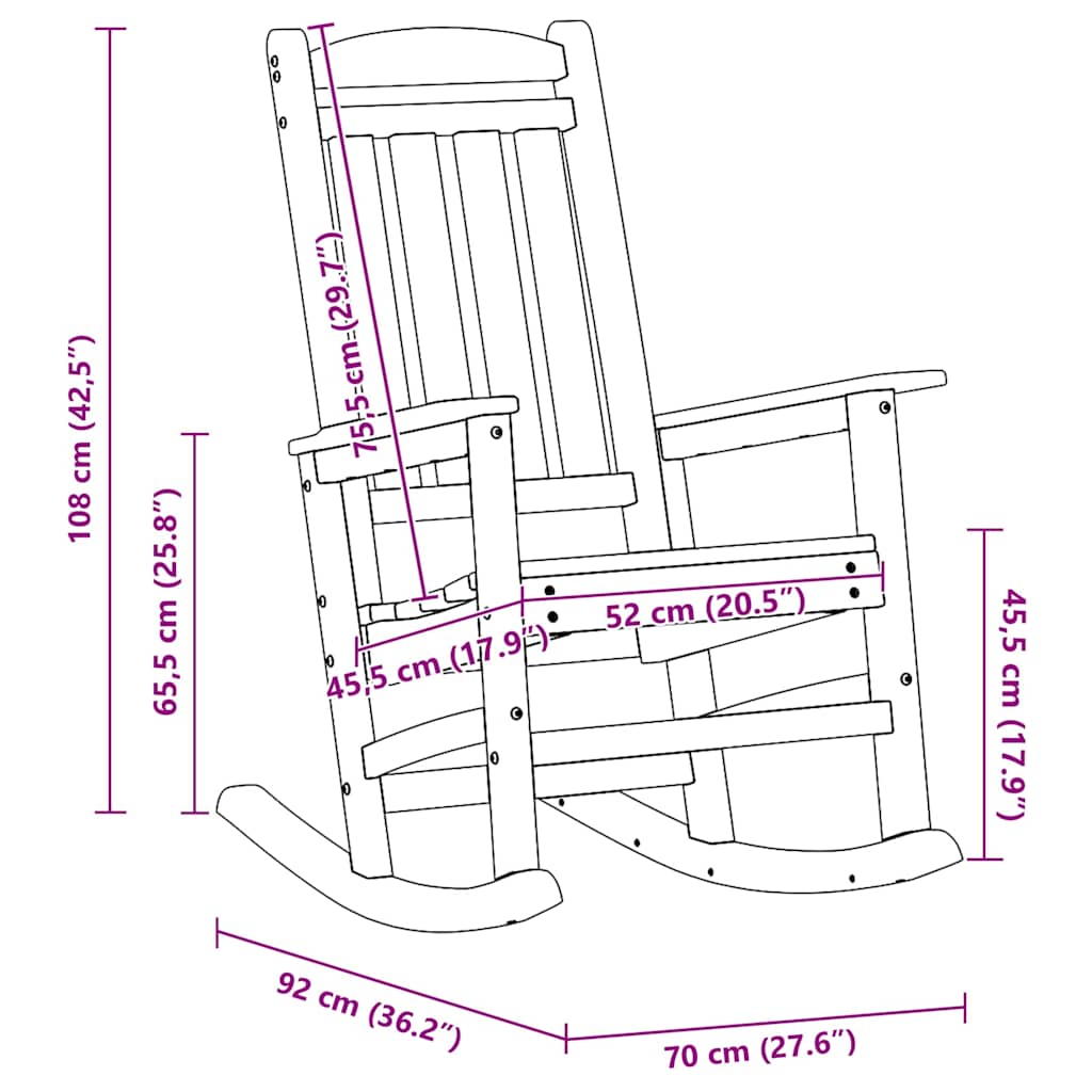 Sgabello da bar 2 pcs Grigio chiaro 52 x 43 x 73.5cm HDPE