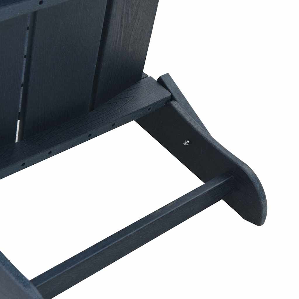 Sedia Adirondack Pieghevole Navy 74.5 x 80.5 x 90cm HDPE
