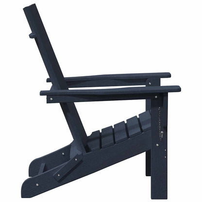 Sedia Adirondack Pieghevole Navy 74.5 x 80.5 x 90cm HDPE