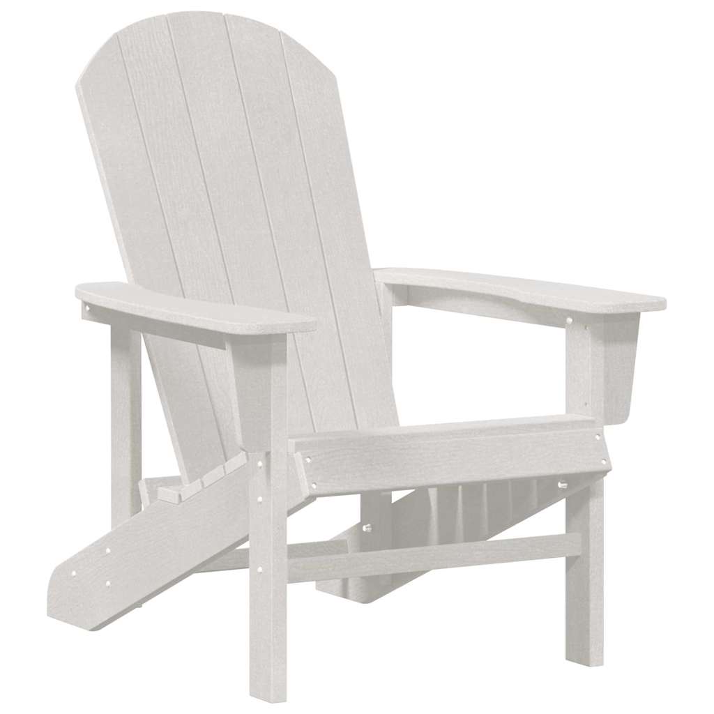 Sedia Adirondack Bianco 74 x 82 x 92cm HDPE