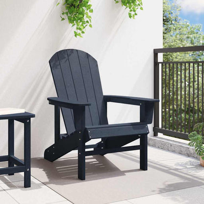 Sedia Adirondack Navy 74 x 82 x 92cm HDPE