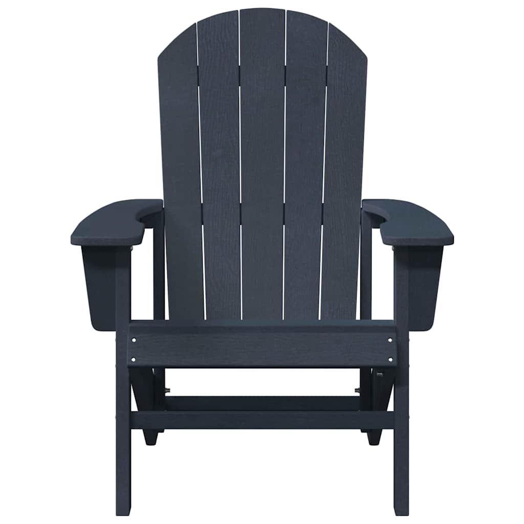 Sedia Adirondack Navy 74 x 82 x 92cm HDPE