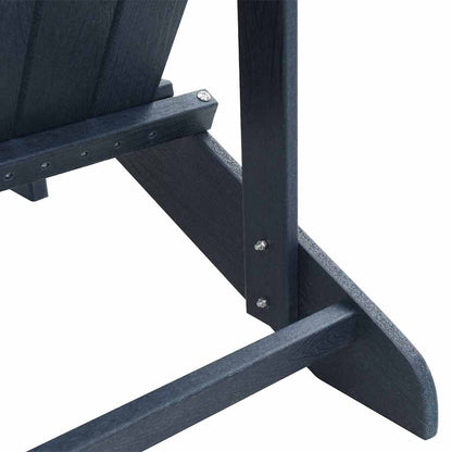 Sedia Adirondack Navy 74 x 82 x 92cm HDPE