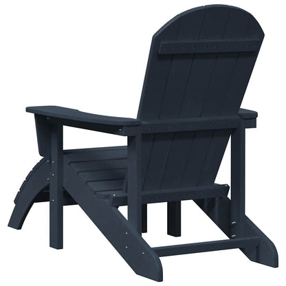 Sedia Adirondack Navy 74 x 82 x 92cm HDPE