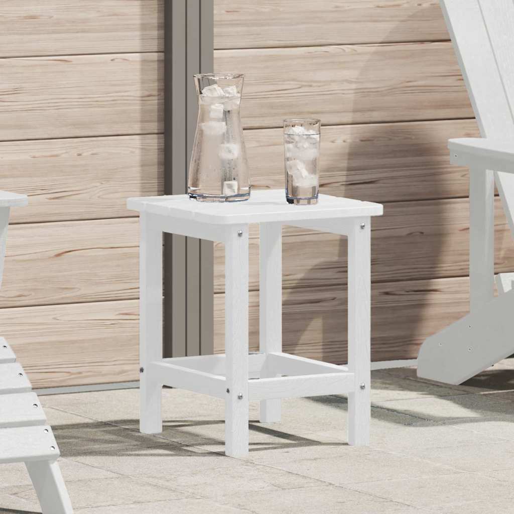 Tavolo Laterale Adirondack Bianco 38 x 38 x 46 cm HDPE