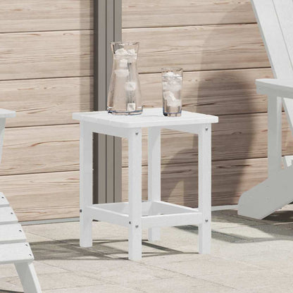 Tavolo Laterale Adirondack Bianco 38 x 38 x 46 cm HDPE