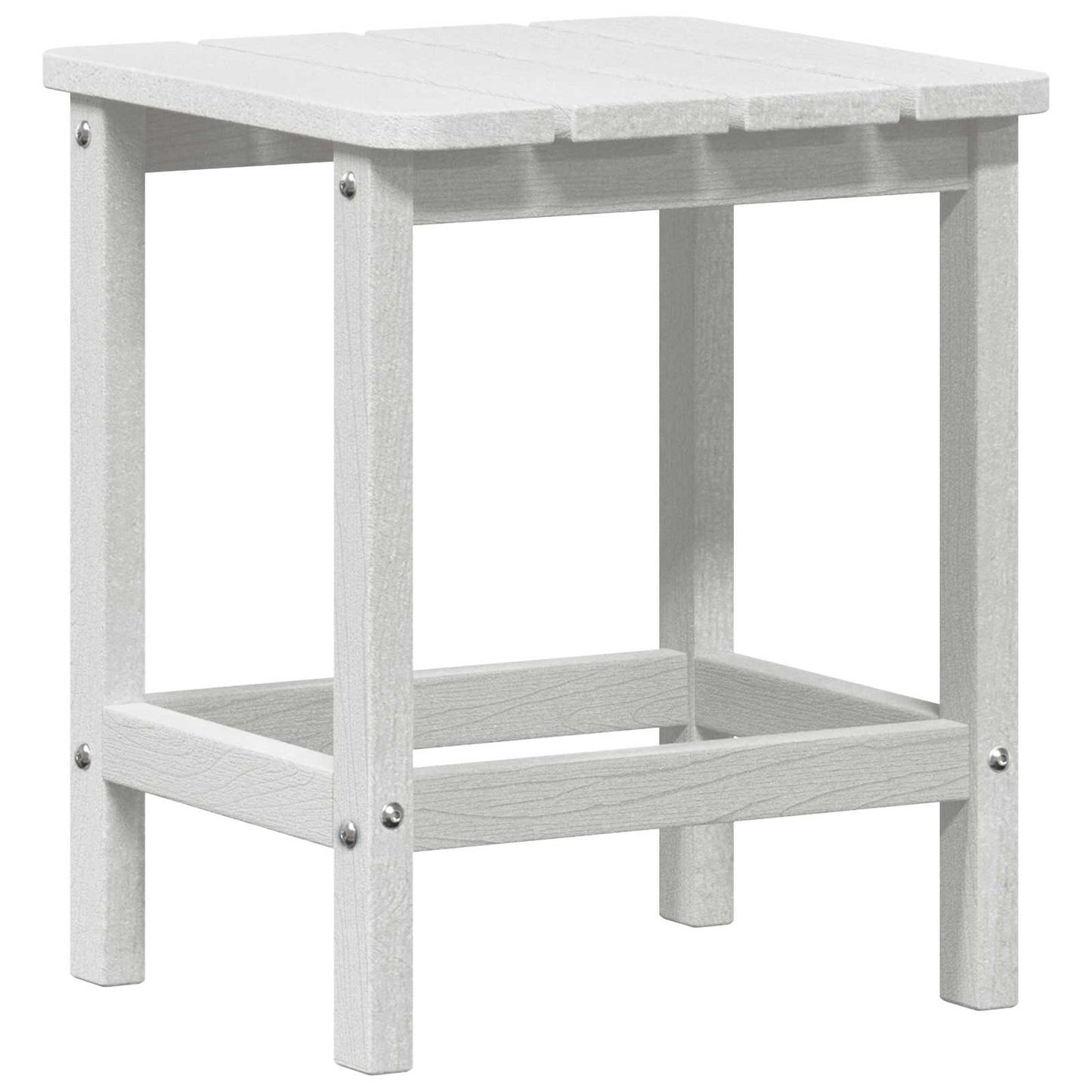Tavolo laterale Bianco 38 x 38 x 46 cm Polietilene | homemem39