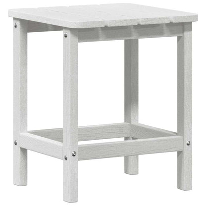 Tavolo Laterale Adirondack Bianco 38 x 38 x 46 cm HDPE