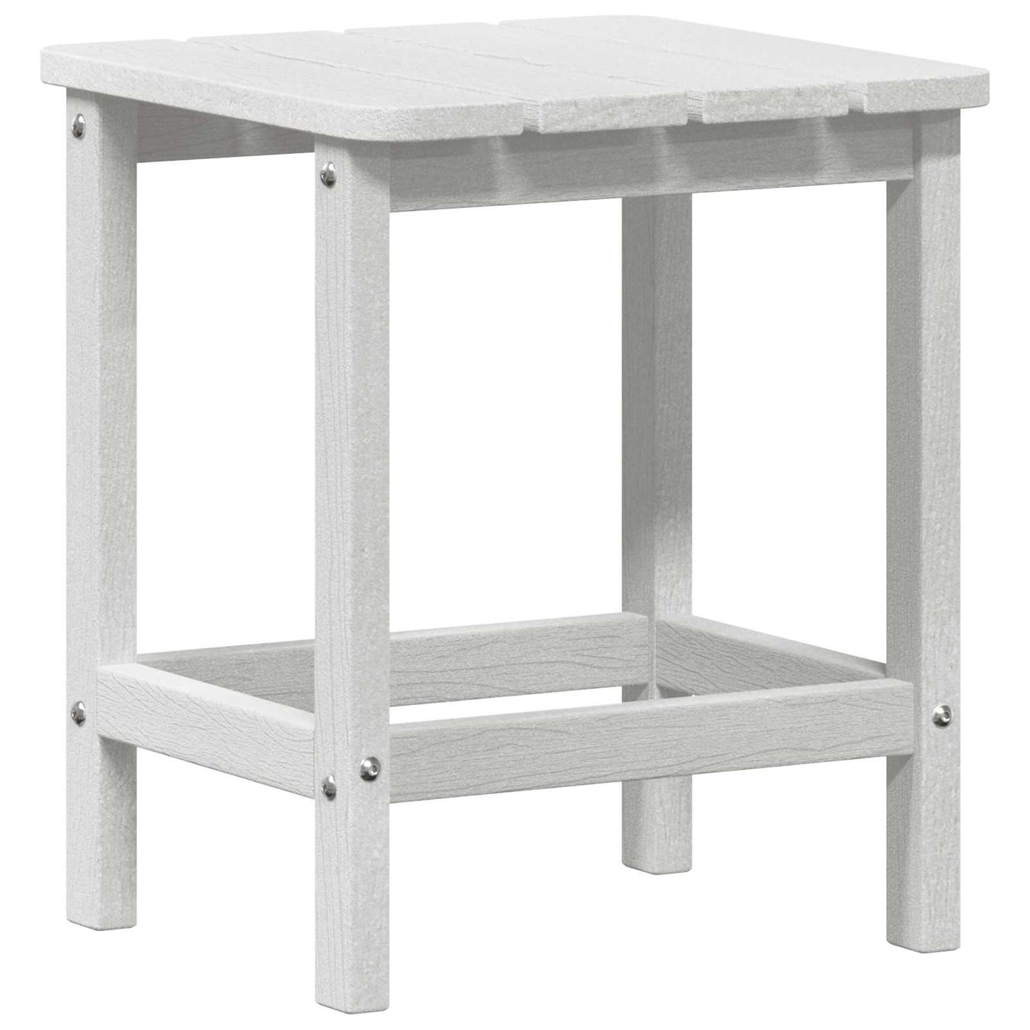 Tavolo laterale Bianco 38 x 38 x 46 cm Polietilene | homemem39