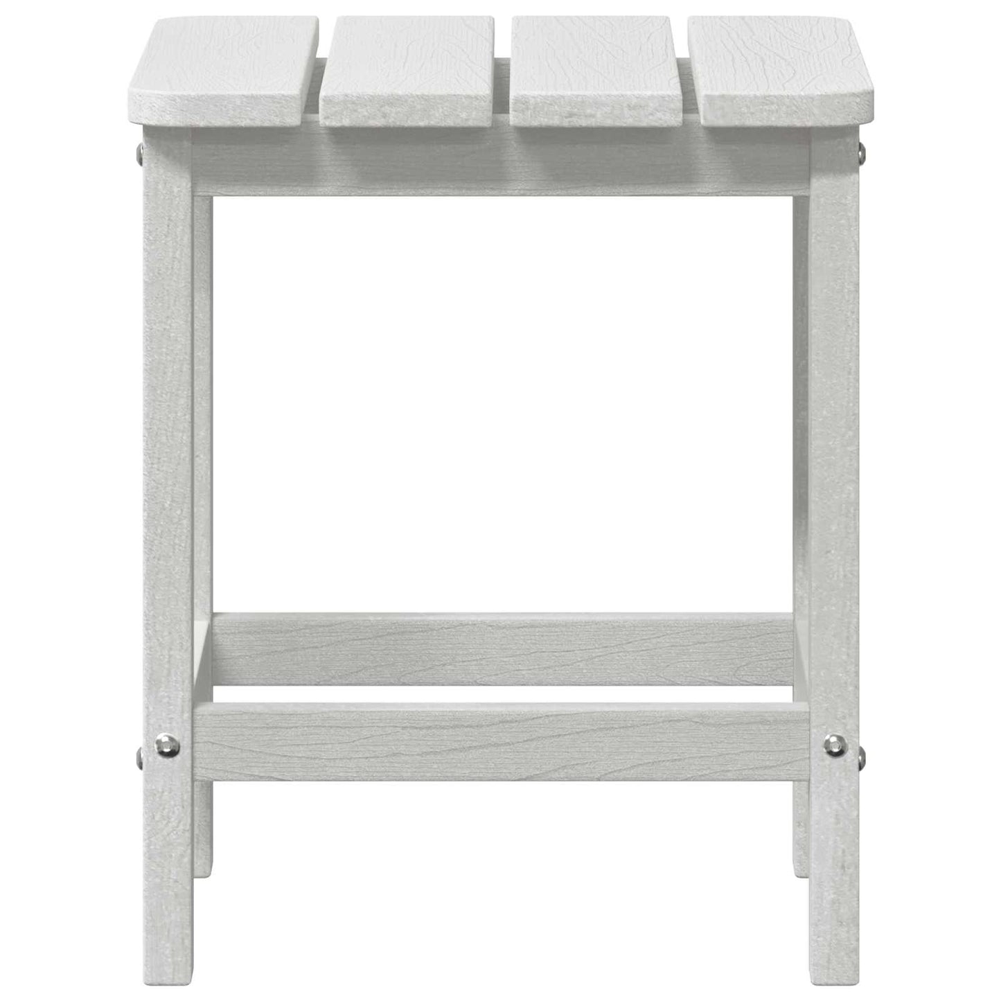 Tavolo laterale Bianco 38 x 38 x 46 cm Polietilene | homemem39