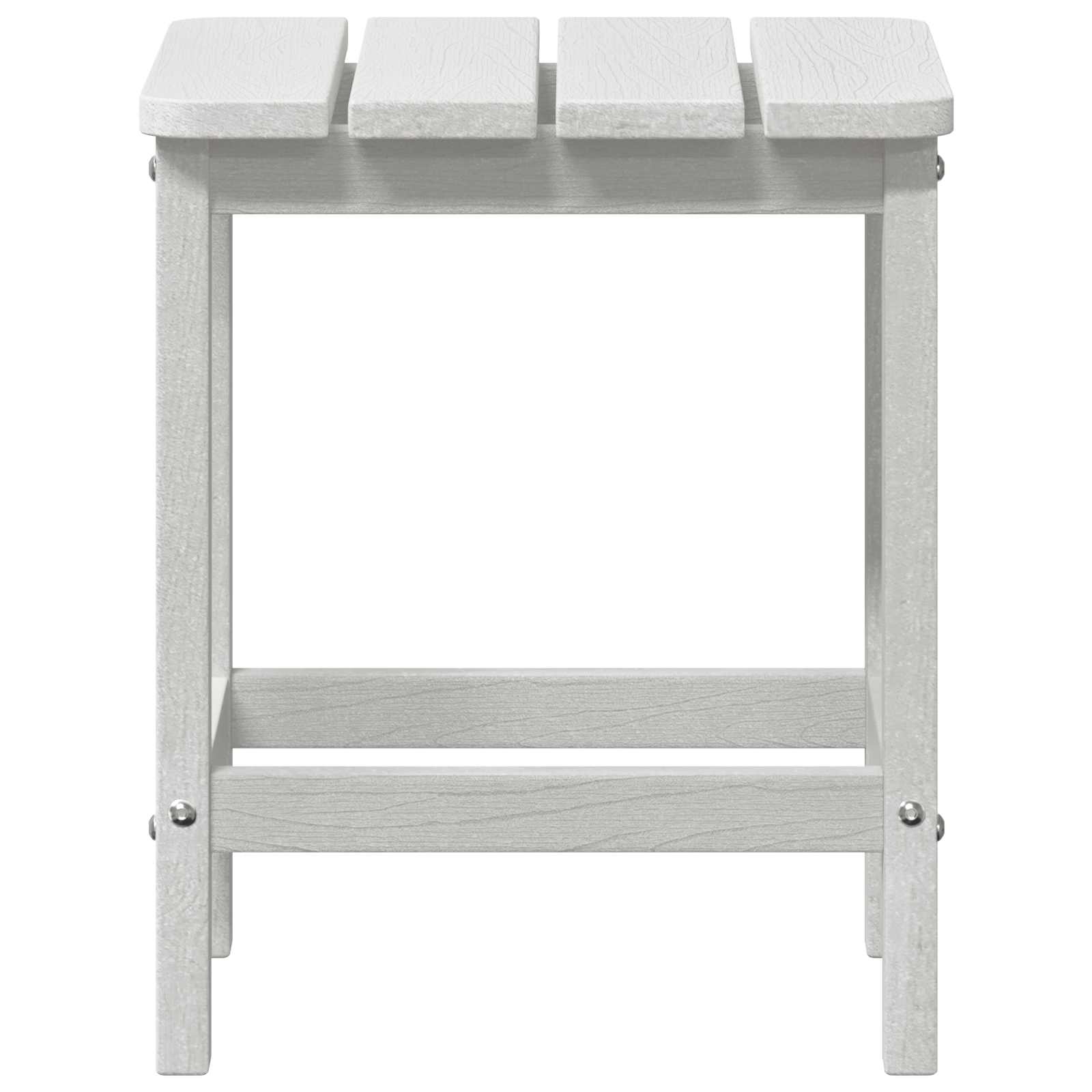 Tavolo laterale Bianco 38 x 38 x 46 cm Polietilene | homemem39