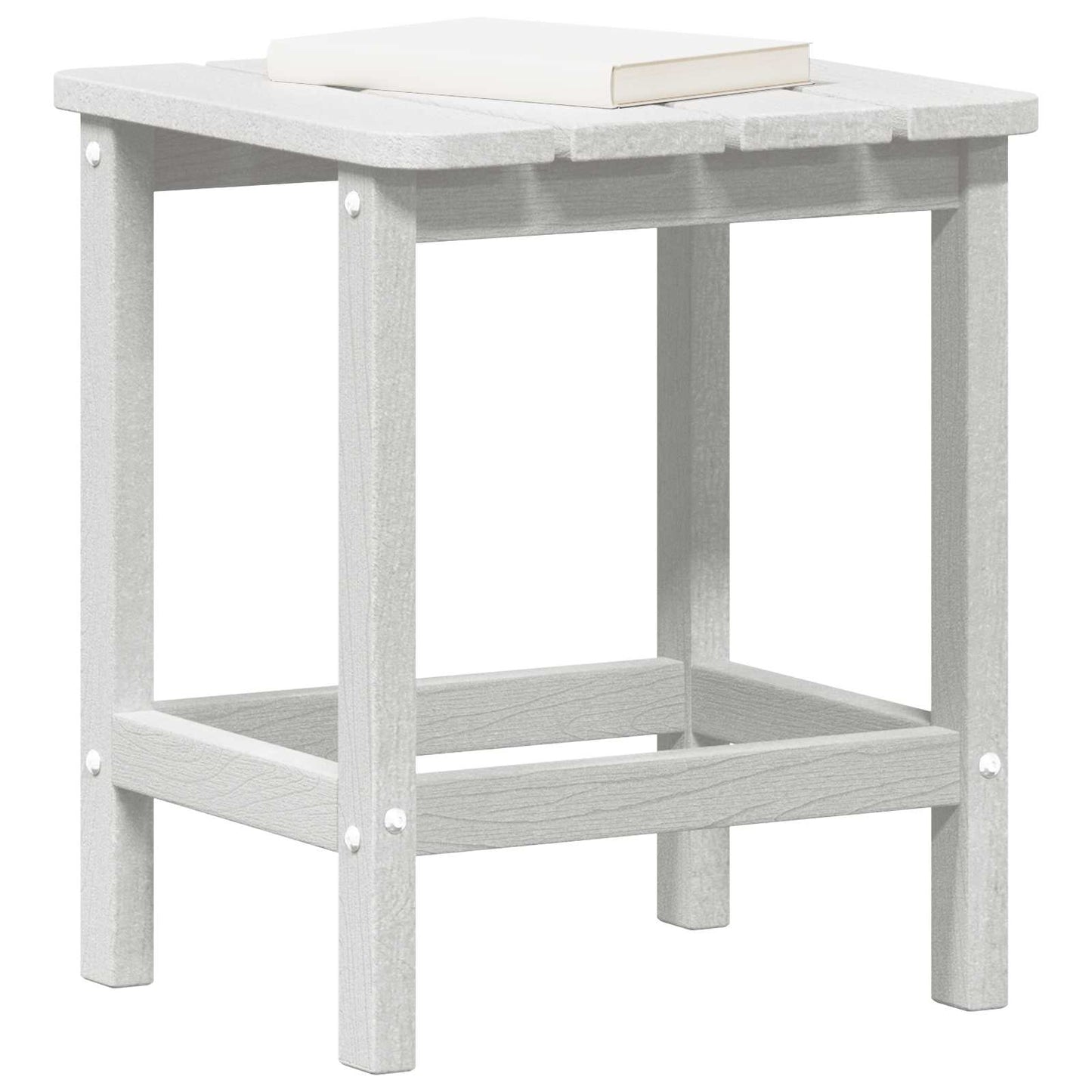 Tavolo laterale Bianco 38 x 38 x 46 cm Polietilene | homemem39