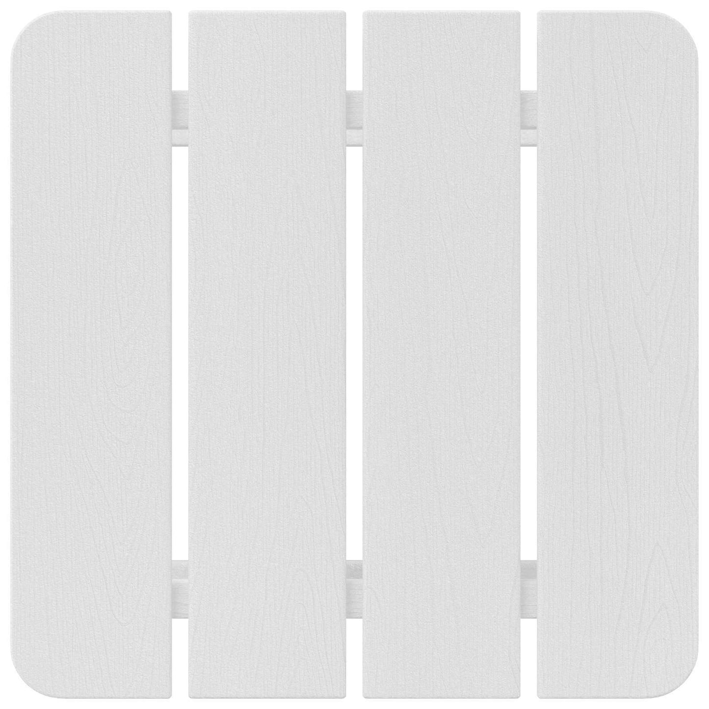 Tavolo laterale Bianco 38 x 38 x 46 cm Polietilene