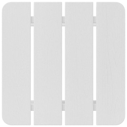 Tavolo laterale Bianco 38 x 38 x 46 cm Polietilene