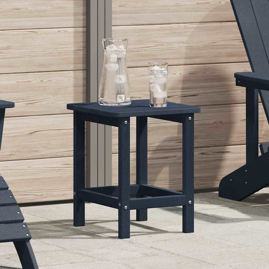 Tavolo Laterale Adirondack Blu marino 38 x 38 x 46 cm HDPE