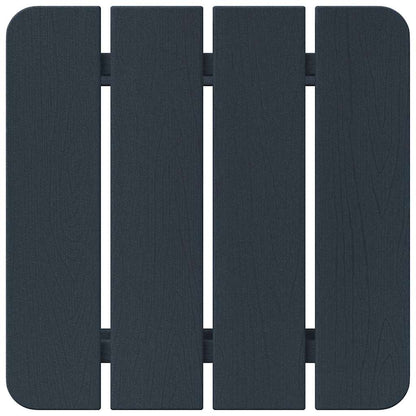 Tavolo Laterale Adirondack Blu marino 38 x 38 x 46 cm HDPE