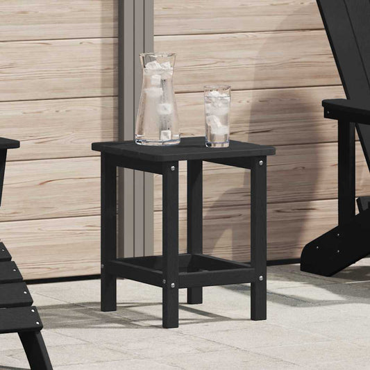 Tavolo Laterale Adirondack Nero 38 x 38 x 46 cm HDPE