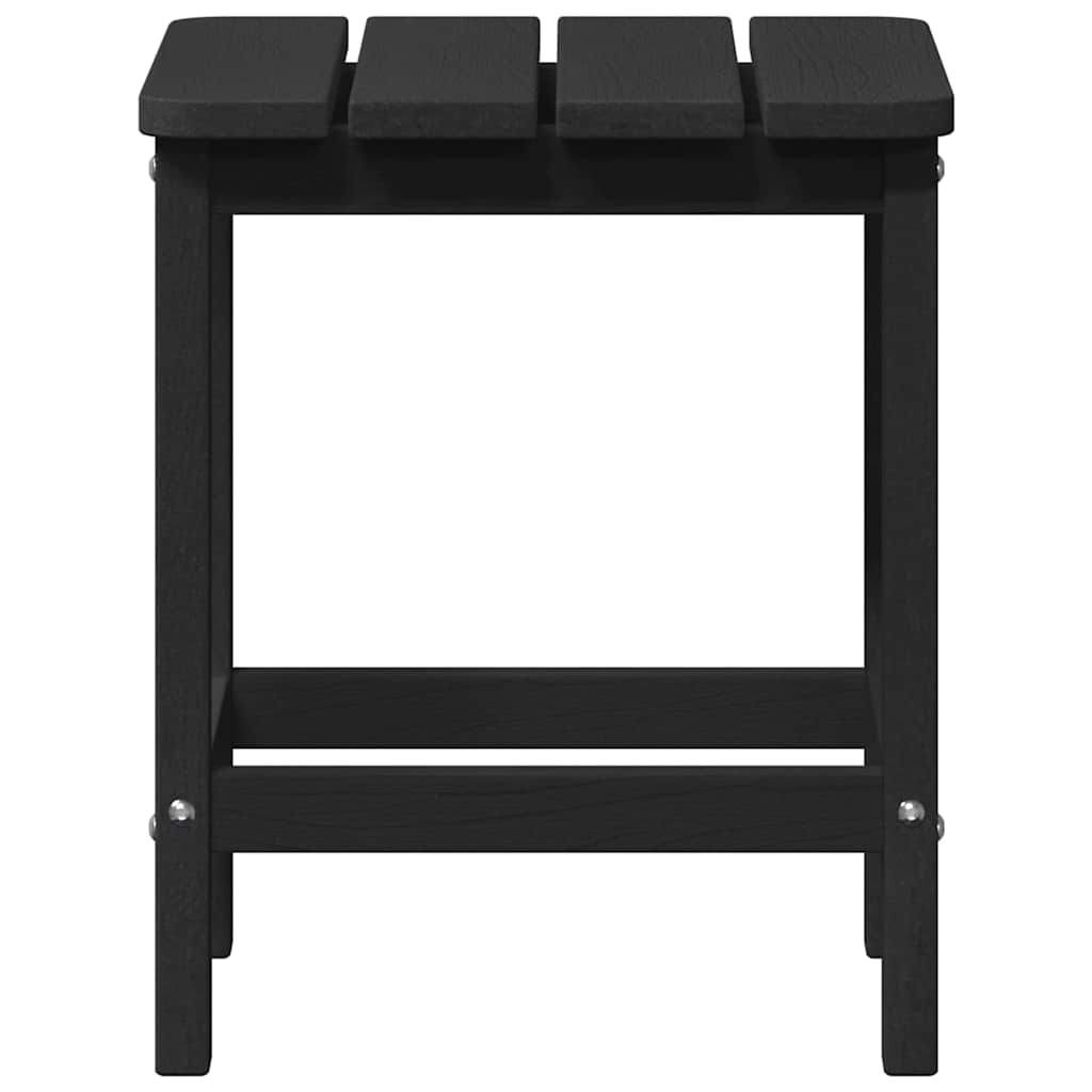 Tavolo Laterale Adirondack Nero 38 x 38 x 46 cm HDPE