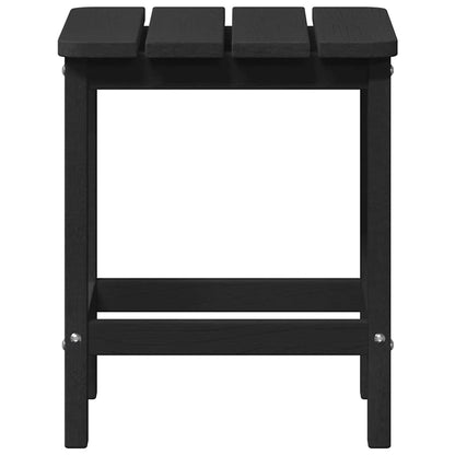 Tavolo Laterale Adirondack Nero 38 x 38 x 46 cm HDPE