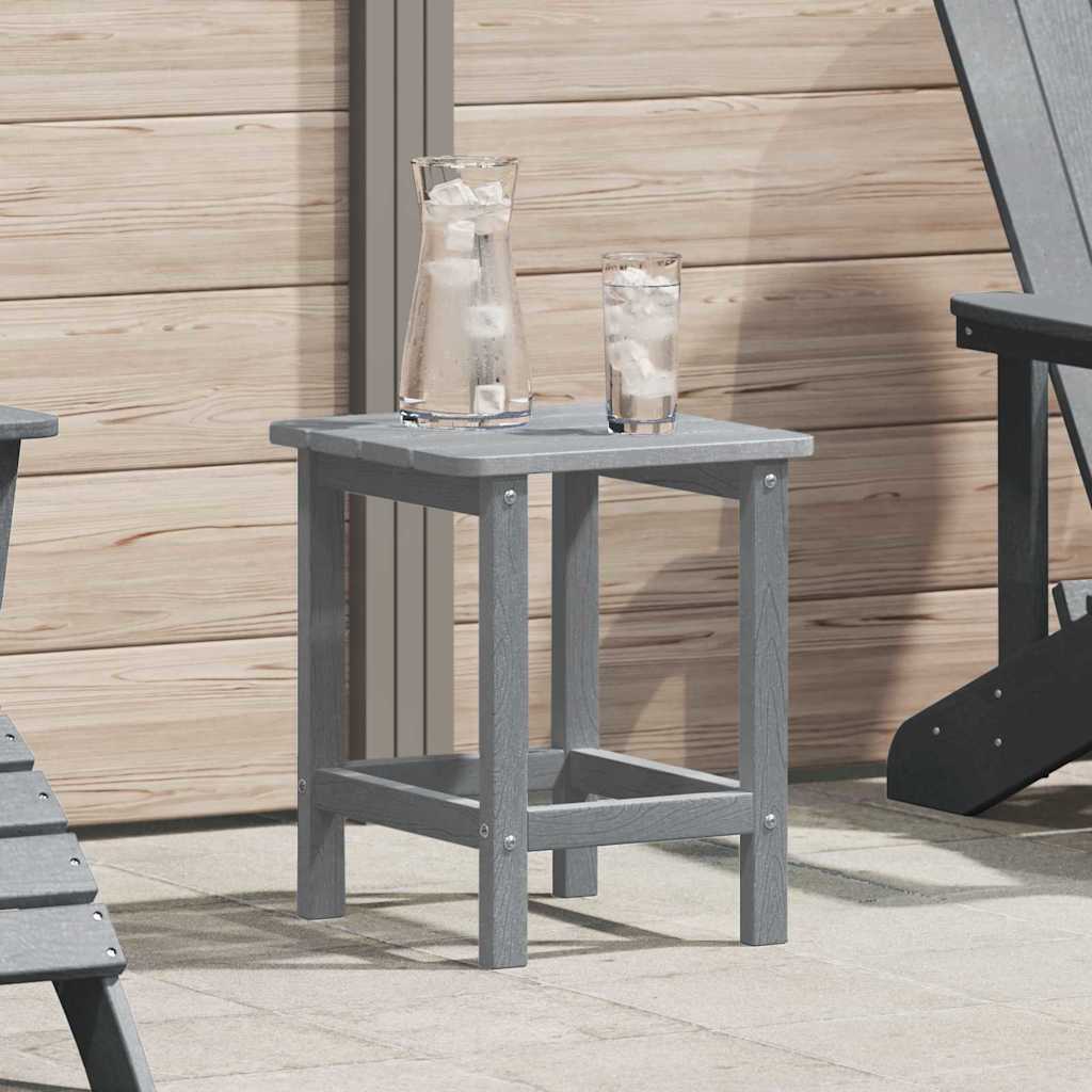 Tavolo laterale Grigio chiaro 38 x 38 x 46 cm Polietilene | homemem39